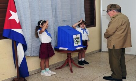 Ejerce Raúl Castro su derecho al voto